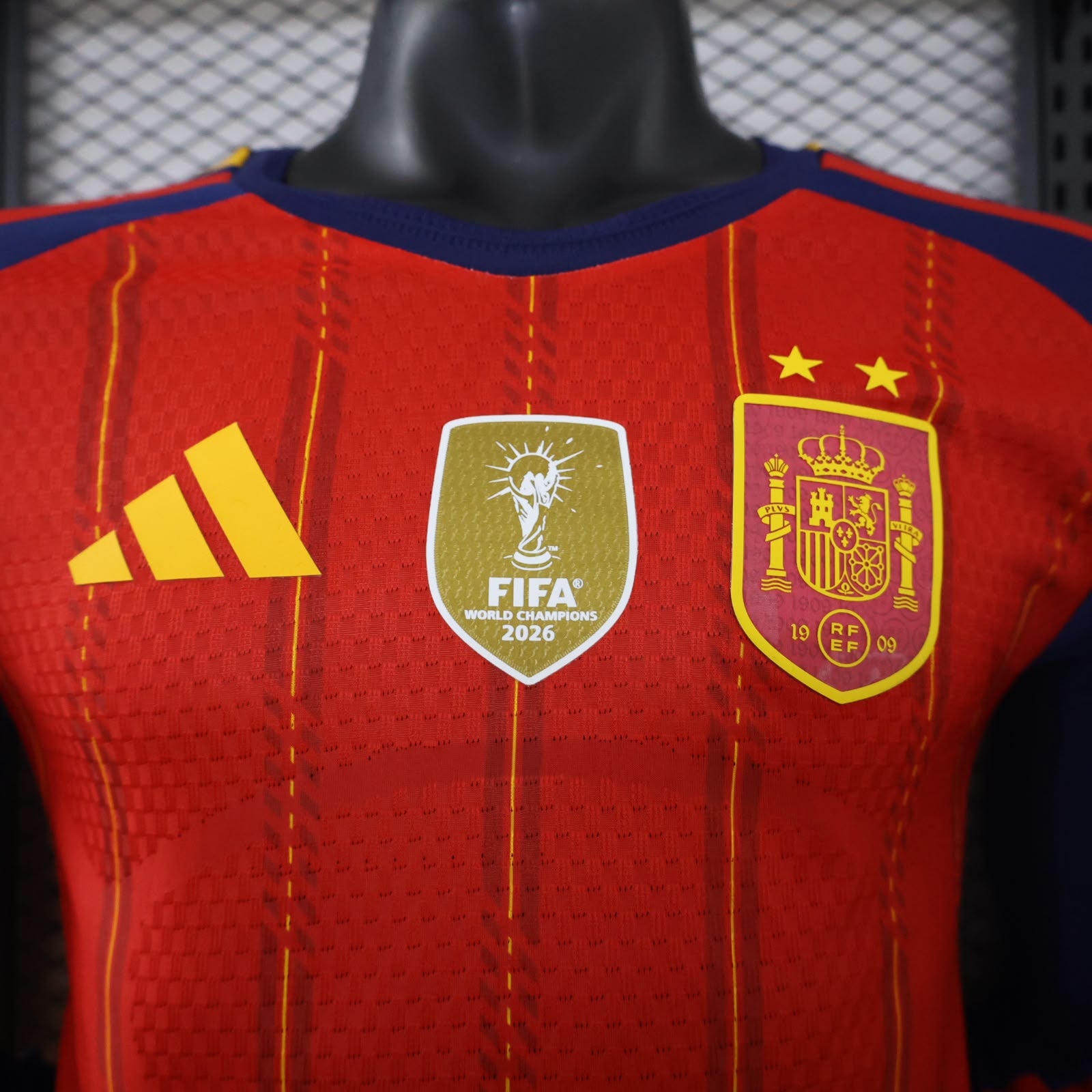 Spain Home Champions 2 Stars & Patch