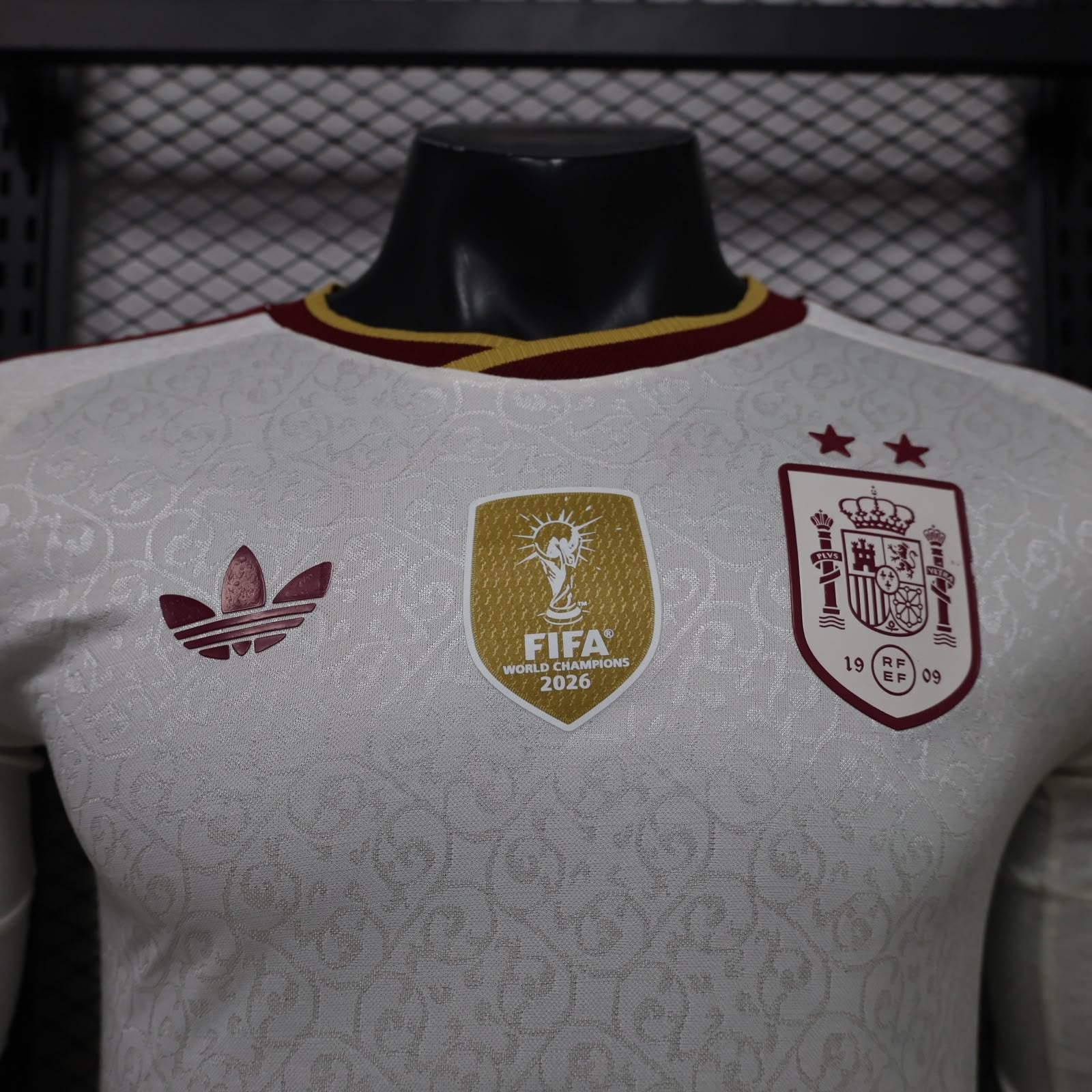 Spain Away Champions 2 Stars & Patch